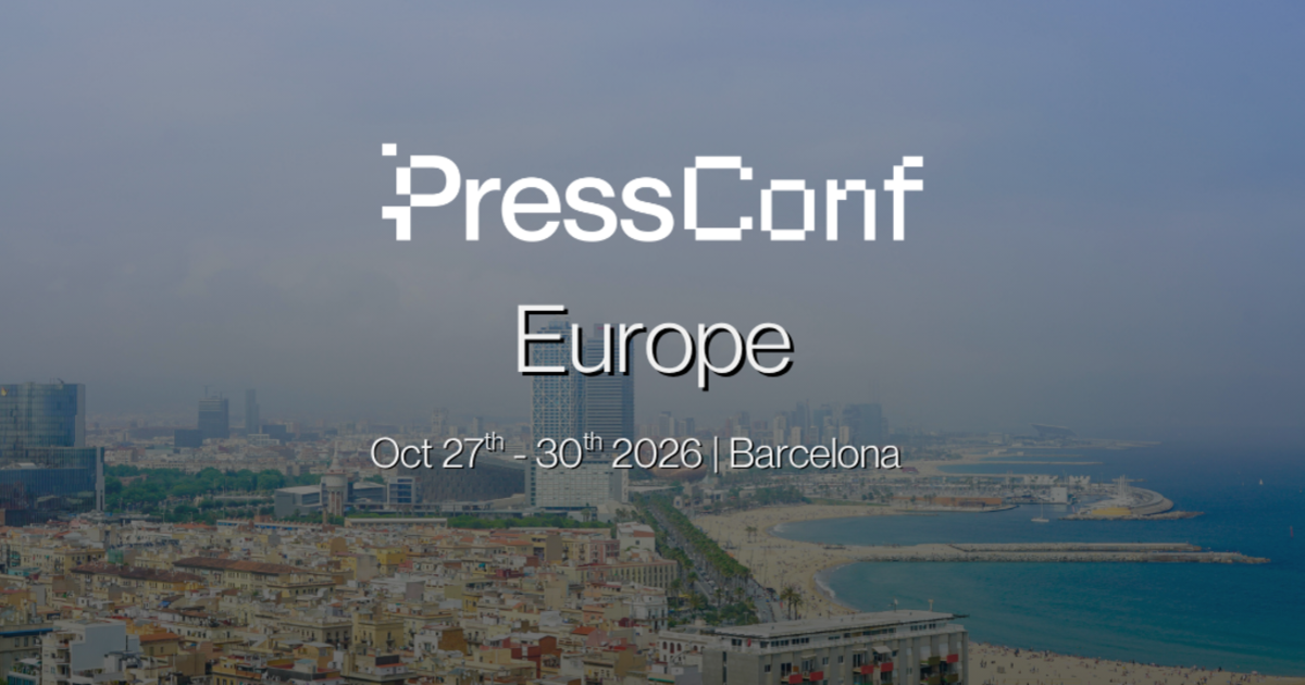 PressConf EU 2026 Barcelona