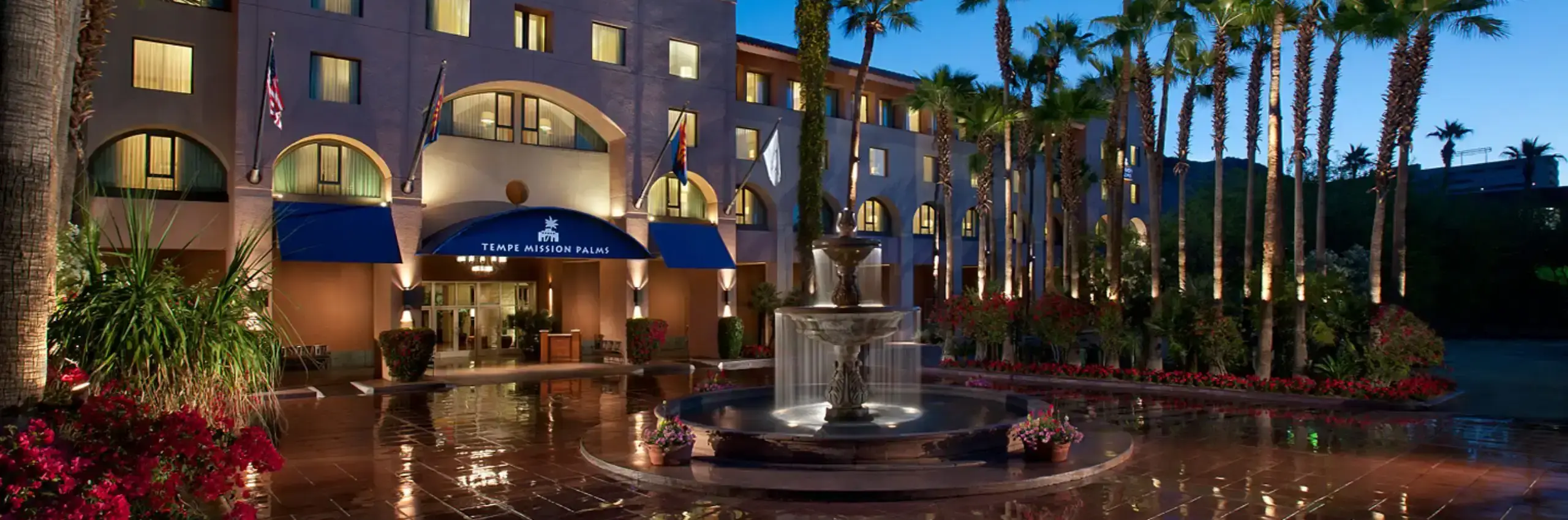 Tempe Mission Palms resort in Downtown Tempe.