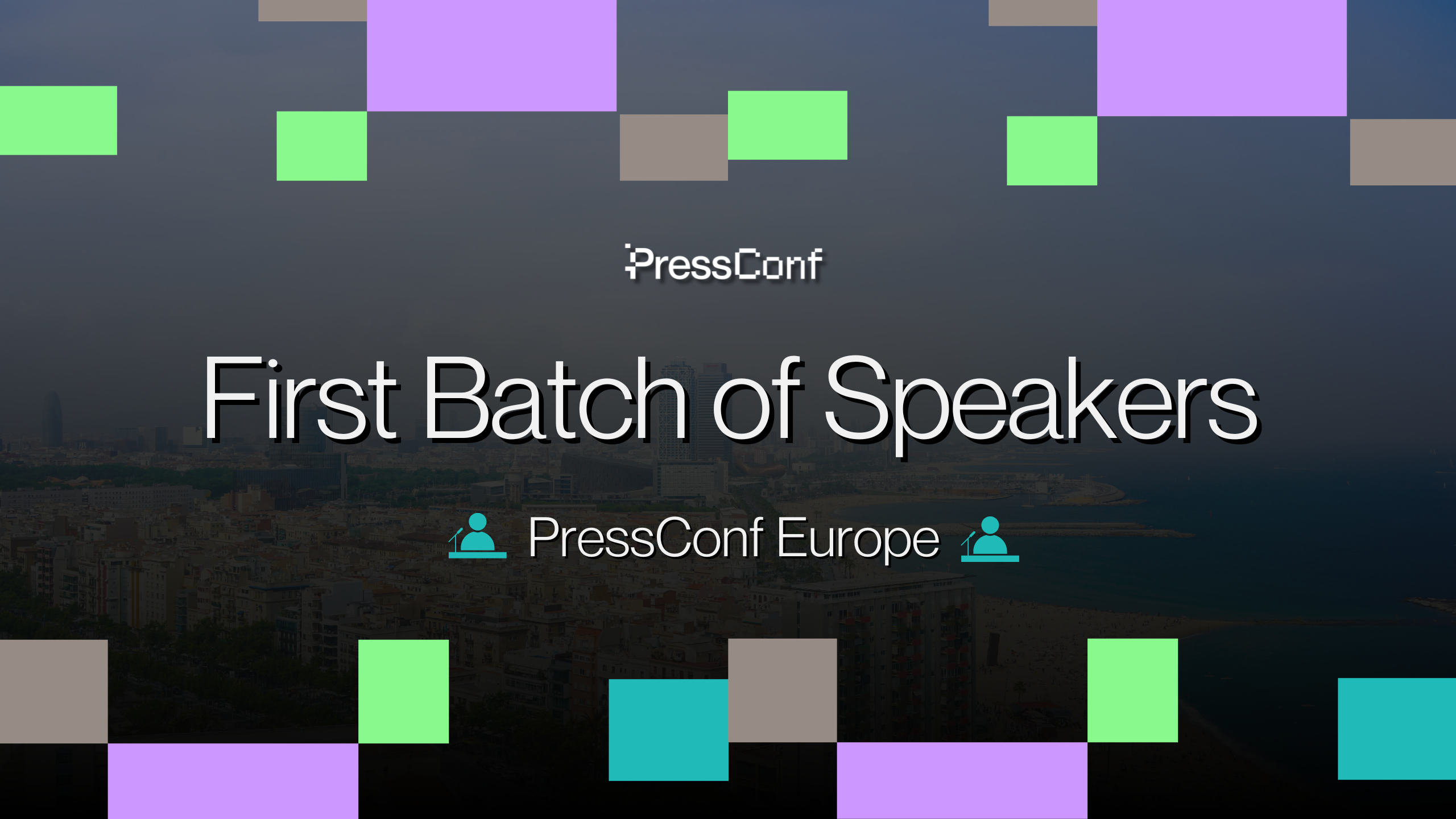 Meet the First Speakers for PressConf Europe